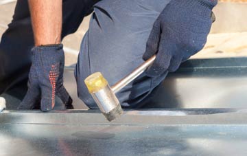 Newball metal flat roofing repairs