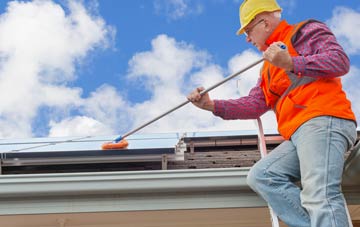 Newball soft wash roof cleaning